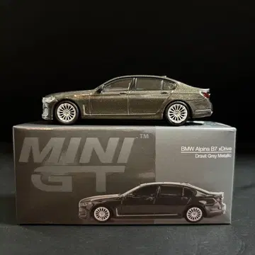 MINI GT BMW Alpina B7 x Drive 그레이 메탈릭