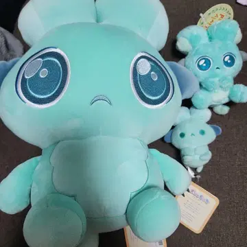 리브리 아일랜드 뿔 리무루 봉제 인형 세트
