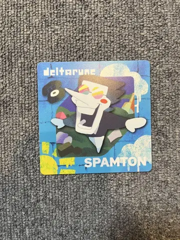 게이머 구이 코스터 Deltarune 스팸톤 델타룬