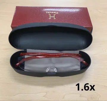 미사용 새상품 하즈키 루페 라지 1.6x 루비