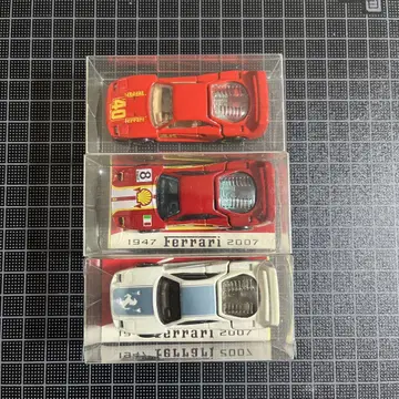 핫휠 Ferrari F40 하자품 3종 세트