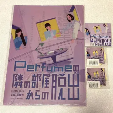 퍼퓸 클리어 파일 메모 떡메모지 스티커 세트 새상품 미개봉