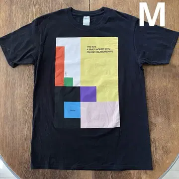 THE 1975 티셔츠 M 밴딩 티셔츠 UK rock 락 티셔츠