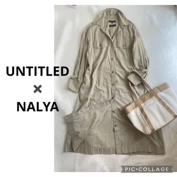 UNTITLED 롱 셔츠 원피스 NALYA 이탈리아 빅 LL