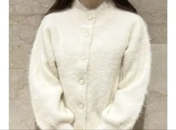 snidel 비쥬 버튼 가디건