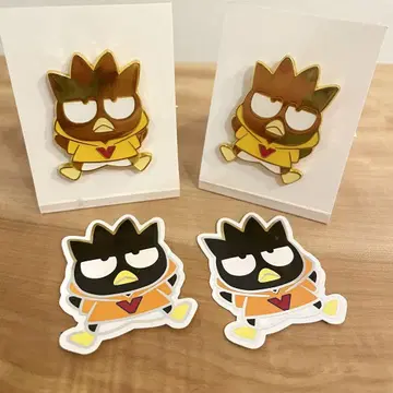 산리오 하피단부이 시크릿 핀즈 배드마츠마루 x 2 스티커 포함