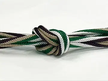 에리슈 오비지메 허리띠 양각조 4색 꼬임 순수 실크 술 장식 일본제