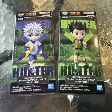 HUNTER x HUNTER 월드 컬렉션 -헌터 시험- 2개 세트 미개봉
