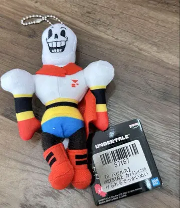 UNDERTALE 가방에 부착 가능한 빅 봉제 인형 파피루스