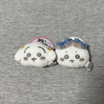 치이카와 미니 동전 지갑 리본 하치와레 토끼 세트