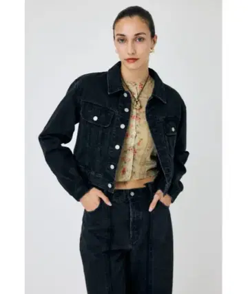 90S SHORT DENIM 자켓 moussy 마우지
