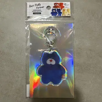 mojojojo 양면 아크릴 키링 파랑 고양이