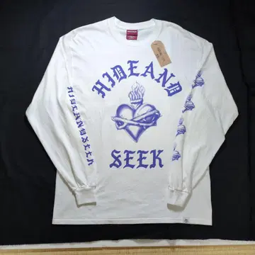 HS L/S WHITE L 셔츠 택, 백 미사용 하이드&시크