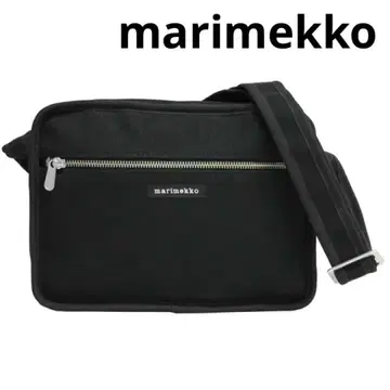 marimekko CITY 숄더백 캔버스 블랙