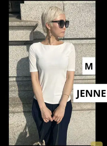 젠느 JENNE 일본제 스트레치 핏 T셔츠 M