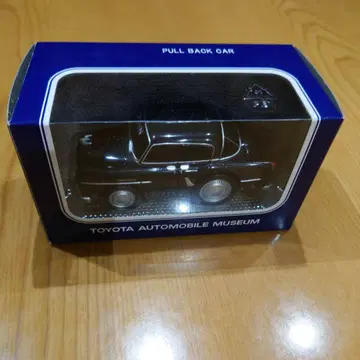 도요타 박물관 오리지널 풀백카 초대 크라운(블랙) 미니카