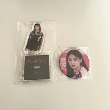 TWICE READY TO BE 아크릴 스탠드 캔뱃지 쯔위