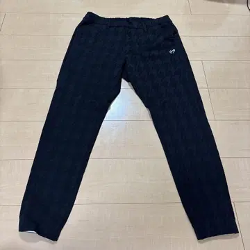 블랙 하운드 투스 팬츠 MBE