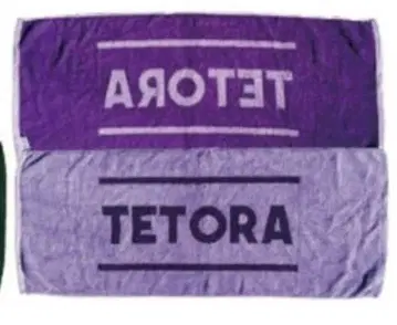 테트라 로고 타월 TETORA 양면 타월 가지