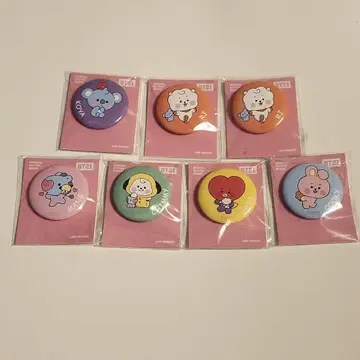 BTS BT21 캔뱃지