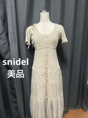 새상품급 snidel 니트 원피스 2way 가능