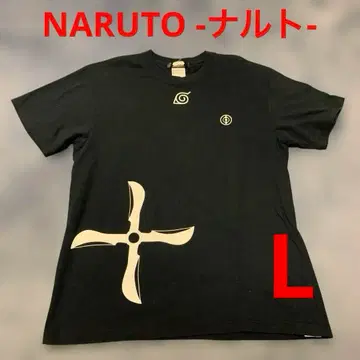 NARUTO 나루토 사스케 모티브 T셔츠 L 사이즈