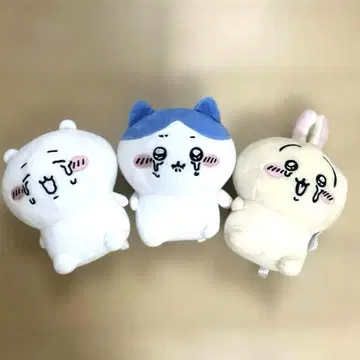 치이카와 하치와레 토끼 울고있는 봉제 인형 3종 세트