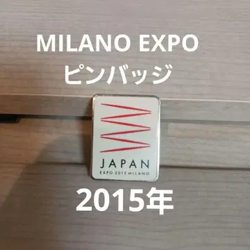 2015 밀라노 엑스포 핀 배지