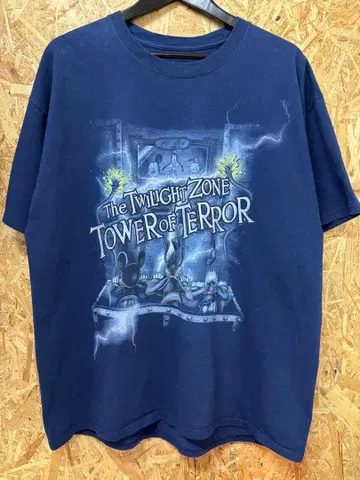 디즈니 타워 오브 테러 셔츠 XL
