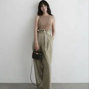 WAIST BELT DAD PANTS / CLANE