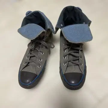컨버스 그레이 코듀로이 스니커즈