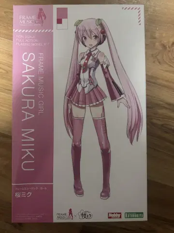 프레임 암즈 걸 SAKURA MIKU 프라모델