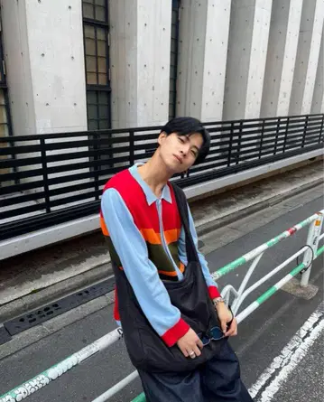 TTT_MSW Border Knit Cardigan 니트 가디건