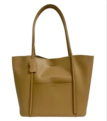 미사용품 TESLA 테슬라 가죽 토트백 베이지 25개 403