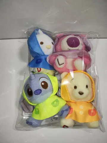 디즈니 밀키 보아 레인 판초 4종 컴플리트