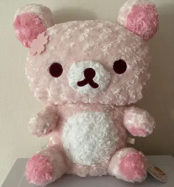 리락쿠마 벚꽃 로즈 보아 봉제 인형
