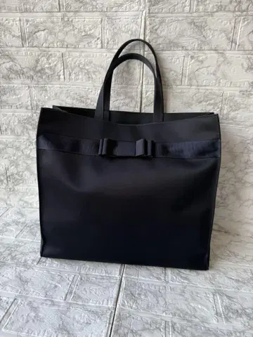 푸치 소와르 리본 수험 토트백