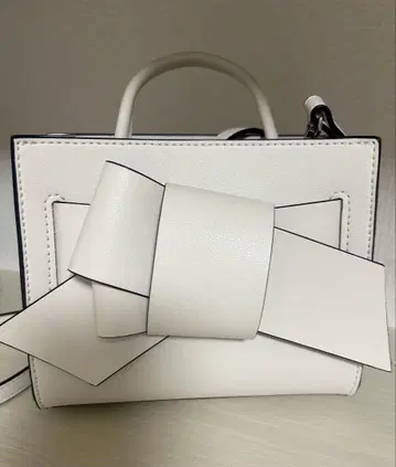 FRAY I.D 미니 리본 백 화이트