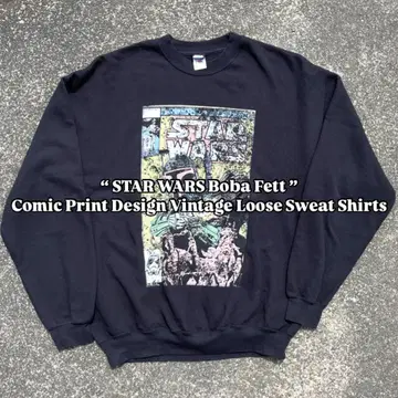 [ 초레어 ] 'STAR WARS' 빈티지 루즈 스웻