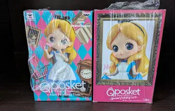 Qposket 앨리스 피규어 2종 세트