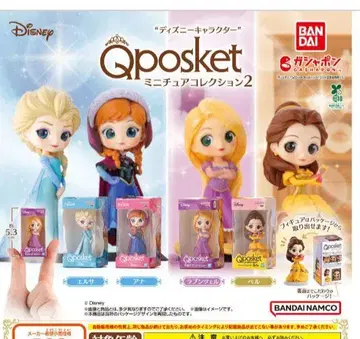 Qposket 미니어처 컬렉션 2 디즈니