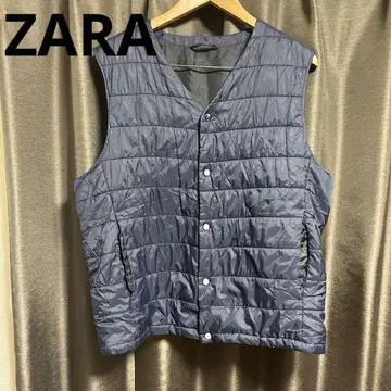 ZARA 네이비 다운 베스트