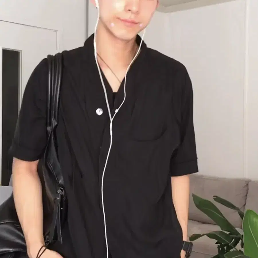 XLIM | 엑슬림 Xlim ep5 short-sleeved shirt black size 2