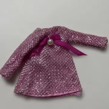 타카라? 리카짱? 택 없음 미니 원피스 쇼와 레트로