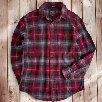 PENDLETON 옴브레 체크 라이트 플란넬 MASON 플란넬 셔츠 M