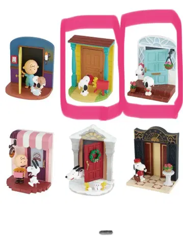 스누피 리멘트 SNOOPY's Door Story