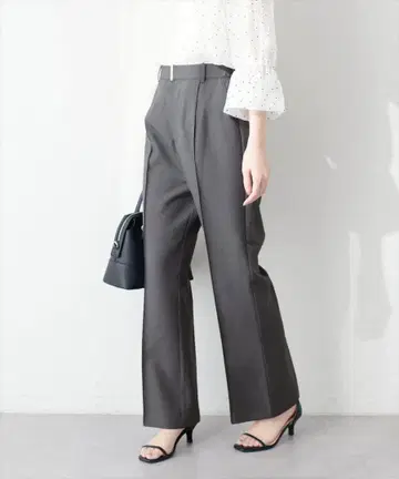 하이웨스트 미 플레어 팬츠