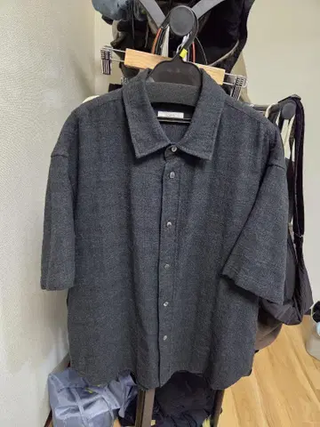 리드롬 23SS ITALY GAUZE CHECK H/S