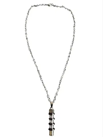 screw top chain necklace