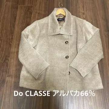DoCLASSE 알파카&양모 고급 샤기 소재